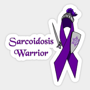 Sarcoidosis Warrior Sticker